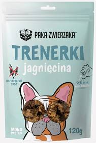 Paka Zwierzaka Przysmak Trenerki Jagnięcina dla psa op. 120g