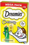 Dreamies Creamy Przysmak z pyszną kocimiętką i serem dla kota op. 12x10g