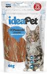 IdeaPet Przysmak O! Paseczki z łososiem dla kota op. 60g