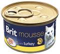 Brit Premium by Nature Cat Mousse Turkey Mokra Karma dla kota op. 85g