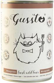 Gussto Fresh Wild Boar Mokra Karma dla kota op. 400g