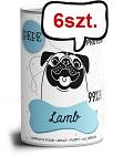 Paka Zwierzaka Pepe Jagnięcina Mokra karma dla psa op. 400g Pakiet 6szt.