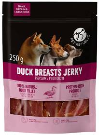 Pet Republic Przysmak Duck Breasts Jerky dla psa op. 250g