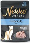Nekko Supreme Adult Tuńczyk w bulionie Mokra Karma dla kota op. 70g