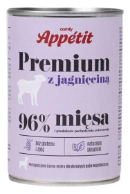 Comfy Appetit Premium z Jagnięciną Mokra karma dla psa 400g