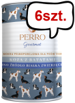 Perro Gourmet Adult Koza z batatami Mokra Karma dla psa op. 400g Pakiet 6szt.