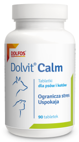 Dolvit Preparat uspokajający Calm dla psa i kota op. 90 tabletek