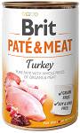 Brit Pate&Meat Adult Turkey Mokra Karma dla psa op. 800g