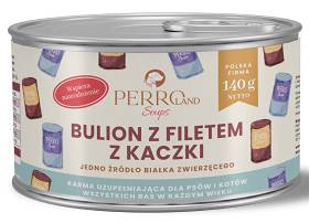 Perro Land Bulion z filetem z kaczki dla psa i kota op. 140g