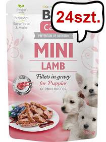 Brit Care Mini Puppy Lamb Mokra Karma dla psa op. 85g Pakiet 24szt.