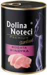 Dolina Noteci Premium Sterilised Bogata w Indyka Mokra Karma dla kota op. 400g