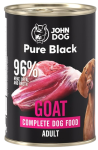 John Dog Pure Black Adult Goat Mokra Karma dla psa op. 400g
