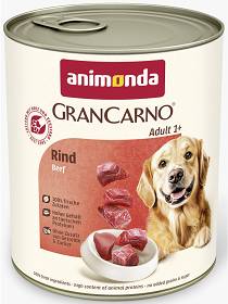 Animonda GranCarno Adult wołowina Mokra Karma dla psa op. 800g