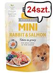 Brit Care Mini Adult Rabbit&Salmon Mokra Karma dla psa op. 85g Pakiet 24szt.