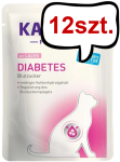 Kattovit Feline Diet Diabetes z łososiem (Lachs) Mokra Karma dla kota op. 85g Pakiet 12szt.