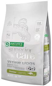 Nature's Protection Superior Care Junior Small White Fish Sucha Karma dla szczeniaka op. 1.5kg + Karma Mokra 3x85g GRATIS