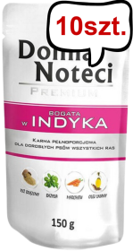 Dolina Noteci Premium Adult Indyk Mokra Karma dla psa op. 150g Pakiet 10szt.