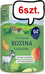 Baltica Smaki Regionów Adult Kozina z Cielęciną Mokra Karma dla psa op. 400g Pakiet 6szt.