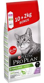 Pro Plan Cat Sterilised Optirenal Turkey Sucha Karma dla kota op. 10kg+2kg GRATIS 
