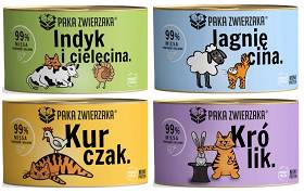 Paka Zwierzaka Pakiet degustacyjny Mokra karma dla kota op. 200g