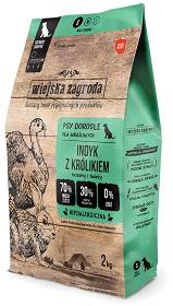 Wiejska Zagroda Adult Small Indyk z królikiem Sucha Karma dla psa op. 2kg