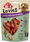 8in1 Lovies Duck with Carrot Sticks Przysmak dla psa op. 80g