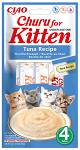 Inaba Ciao Churu Kitten Tuna Recipe Przysmak dla kociąt op. 4x14g