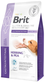 Brit Veterinary Diet Gastrointestinal SMALL Herring&Pea Sucha Karma dla psa op. 2kg