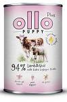 Ollo Puppy Plus Kolagen Jagnięcina i cielęcina Mokra Karma dla szczeniąt op. 400g PUSZKA
