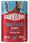 Carnilove Cat Adult Trout Fillets in Gravy Mokra Karma dla kota op. 85g