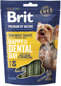 Brit Premium Happy Snacks Dental Przysmak dla psa rozm. S op. 7szt.