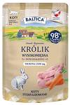 Baltica Smaki Regionów Adult Mono Królik Mokra karma dla kota op. 100g SASZETKA