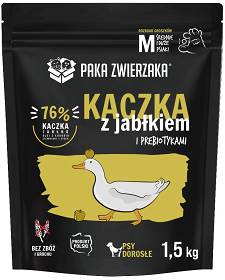 Paka Zwierzaka Seventh Heaven Kaczka z jabłkiem Sucha karma dla psa op. 1.5kg