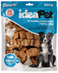 IdeaPet Przysmak O! Kostka z łososiem i białą rybą dla psa op. 500g