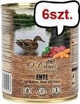 O'Canis Kaczka z marchewką Mokra Karma dla psa op. 400g Pakiet 6szt.