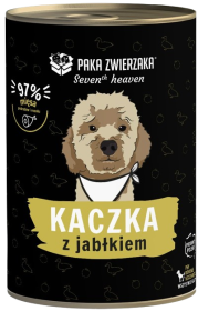 Paka Zwierzaka Seventh Heaven Kaczka z jabłkiem Mokra karma dla psa op. 400g