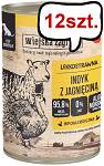 Wiejska Zagroda Indyk z jagnięciną Mokra Karma dla psa op. 400g Pakiet 12szt.