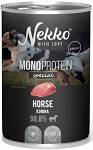 Nekko Monoprotein Special Adult Konina Mokra Karma dla psa op. 400g