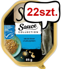 Sheba Sauce Collection Adult Tuńczyk Mokra Karma dla kota op. 85g Pakiet 22szt.