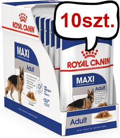 Royal Canin Adult Maxi Mokra Karma dla psa op. 140g Pakiet 10szt.