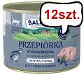 Baltica Smaki Regionów Adult Mono Przepiórka Mokra karma dla kota op. 185g Pakiet 12szt.