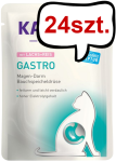 Kattovit Feline Diet Gastro z łososiem i ryżem (Lachs+Reis) Mokra Karma dla kota op. 85g Pakiet 24szt.