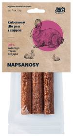 Happy Snacky NAPSANOSY z zająca Przysmaki dla psa op. 3szt.