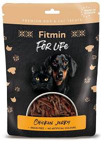 Fitmin For Life Przysmak Chicken Jerky dla kota i psa op. 70g