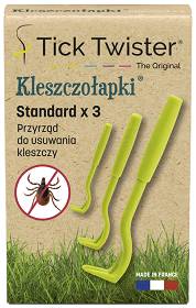 Portica Tick Twister Kleszczołapki dla psa, kota i właściciela op. 3szt.