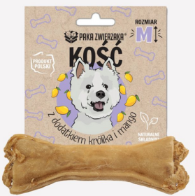 Paka Zwierzaka Kość z dodatkiem królika i mango rozm. M dł. 12 cm