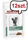 Royal Canin Vet Satiety Weight Management Mokra Karma dla kota op. 85g Pakiet 12szt.