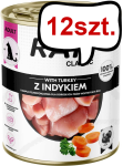 Rafi Classic Dog Indyk Mokra Karma dla psa op. 800g Pakiet 12szt.