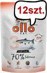 Ollo Cat Nr 3 Salmon Mokra Karma dla kota op. 85g Pakiet 12szt.