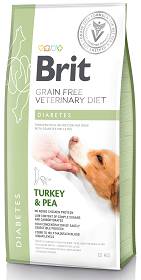 Brit Veterinary Diet Diabetes Turkey&Pea Sucha Karma dla psa op. 12kg